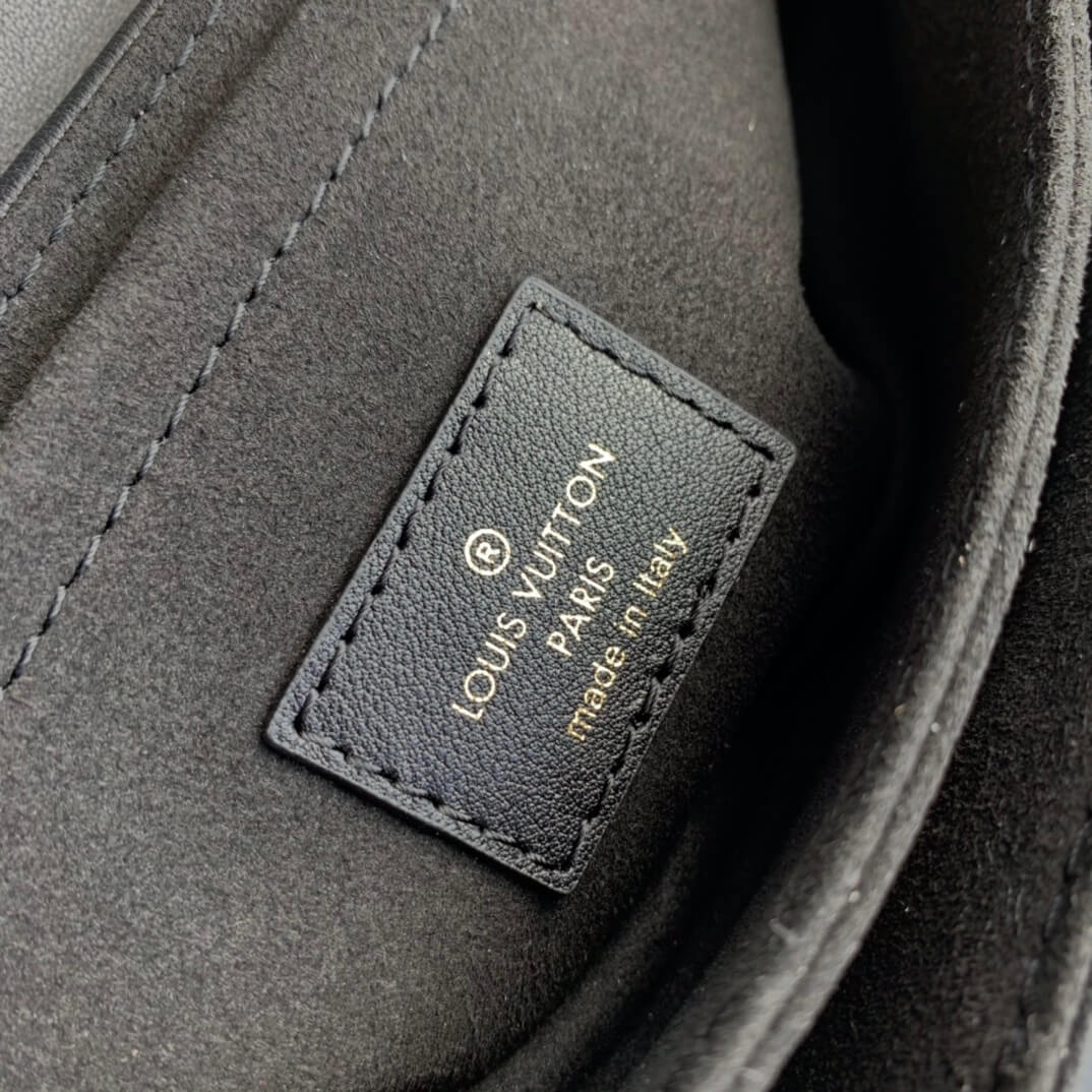 M20687 New Wave black 21cm COWHIDE REAL LEATHER discount