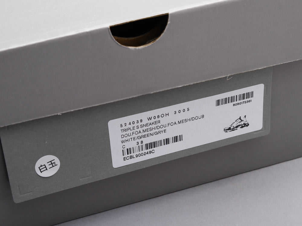 BL - Bla Triple S Tiffany Green Sneaker