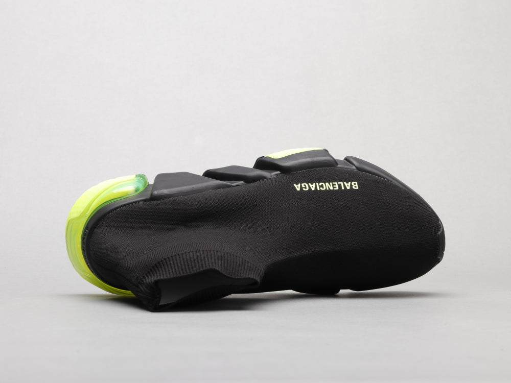 BL - Bla Socks Air Cushion Black Green Sneaker
