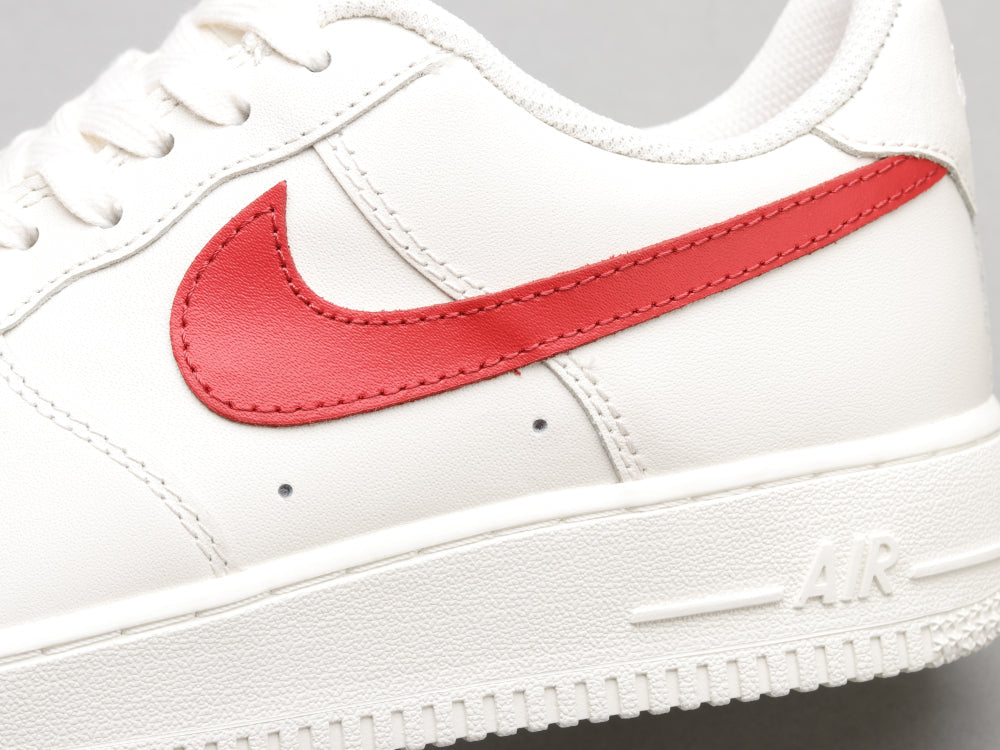 BL - AF1 retro white red low top