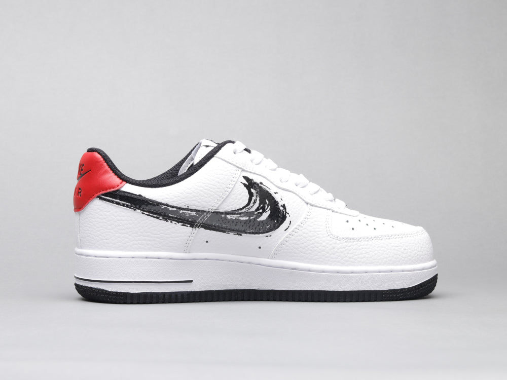 BL - AF1 black and white brush
