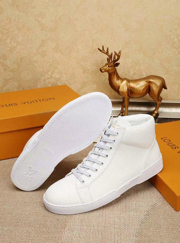 BL - LUV HIgh Top LaBL Up White Sneaker