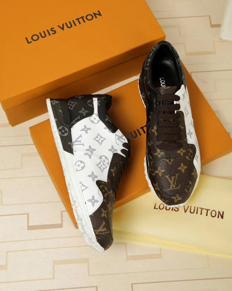 BL - LUV Run Away Brown White Sneaker