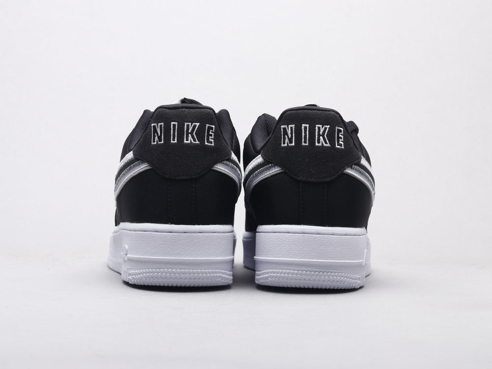 BL - AF1 Reverse Stitch Black & White