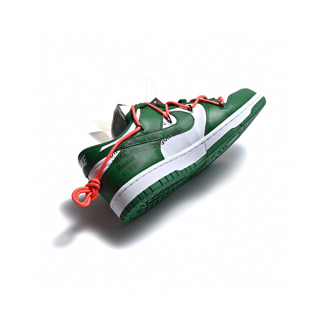 BL - OW x Dunk white and green