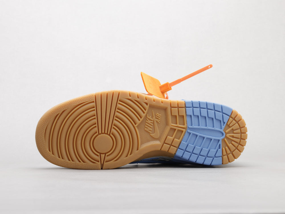BL - OW x Rubber Dunk North Carolina Blue