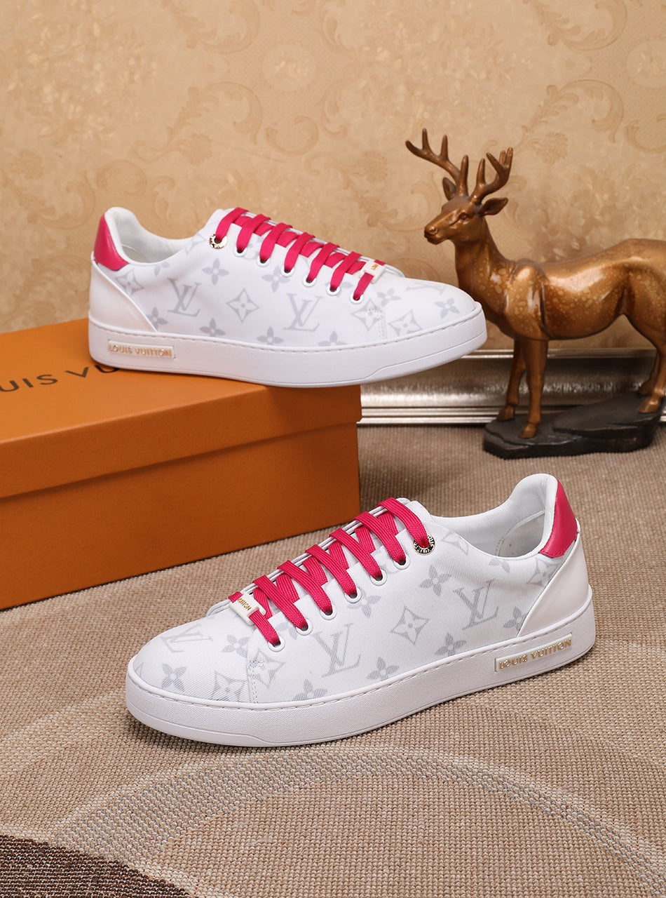 BL - LUV Time Out Pink And White Sneaker