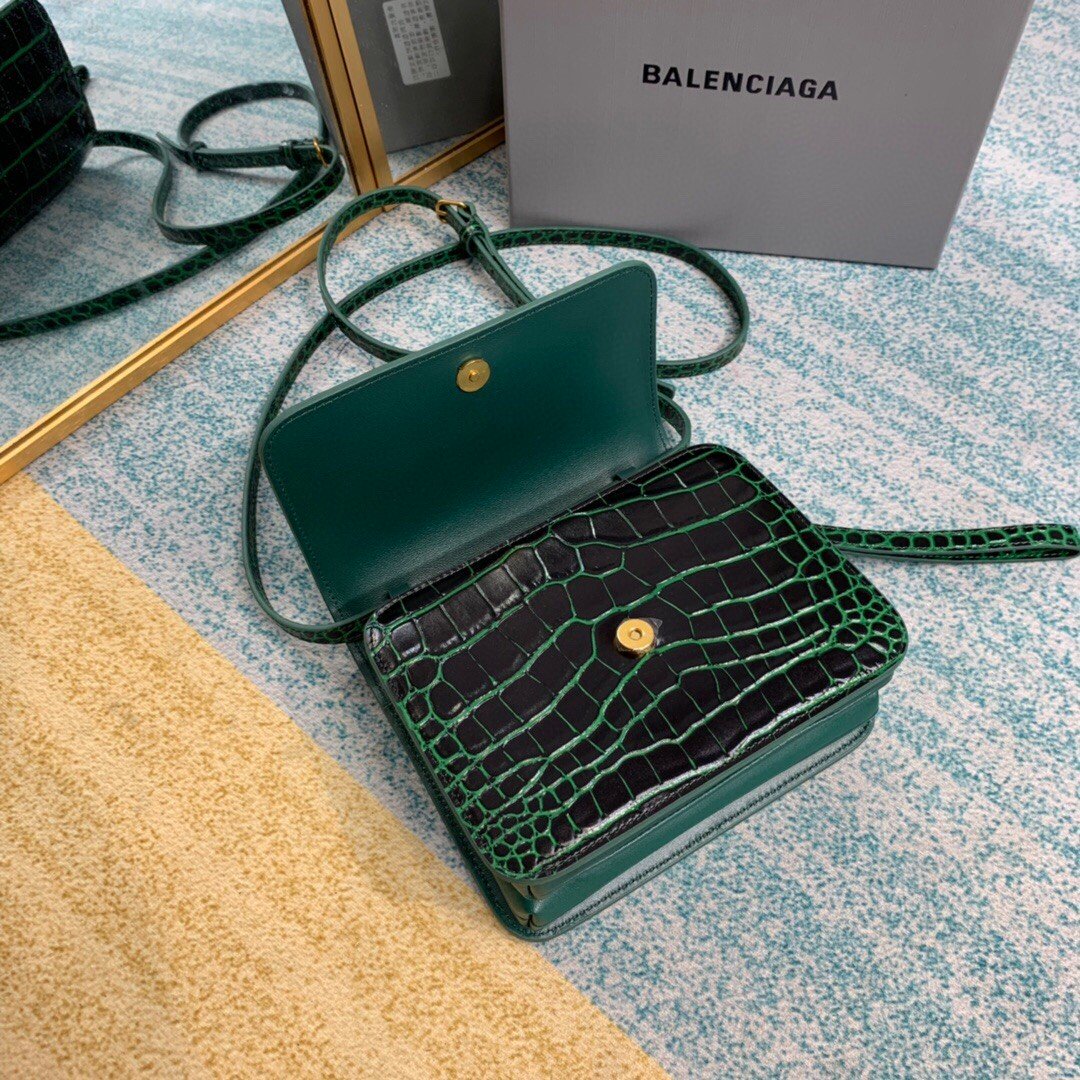 Balen Bolso Bandolera B In Dark Green, For Women, Bags 7in/18cm