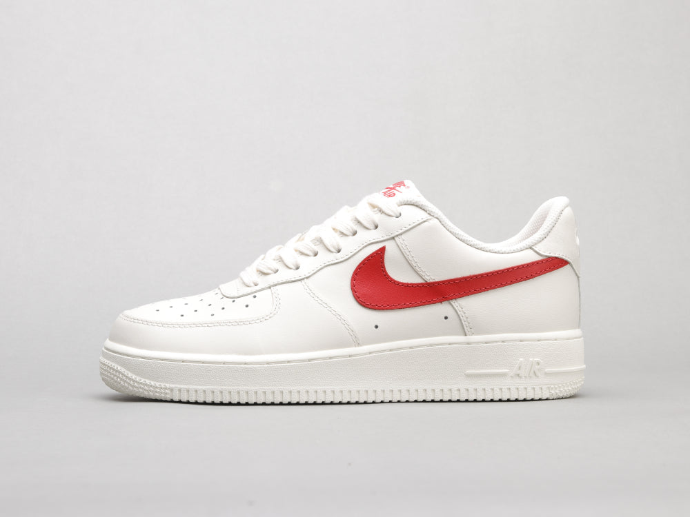 BL - AF1 retro white red low top