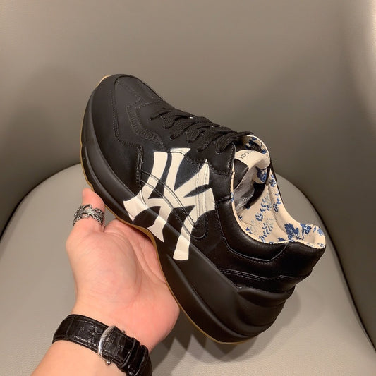 BL-GCI RHYTON VINTAGE TRAINER NY BLACK SNEAKER 139