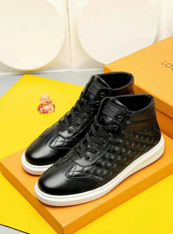 BL - LUV HIgh Top Metal Black Sneaker