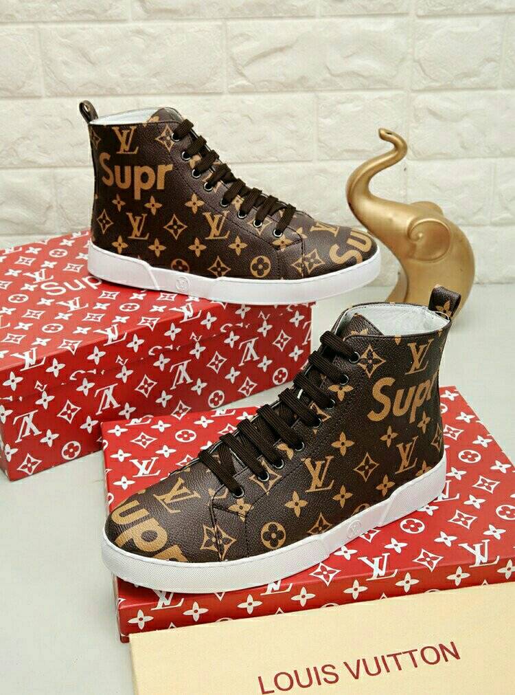 BL - LUV Stellar Trainer Boot Brown S Sneaker