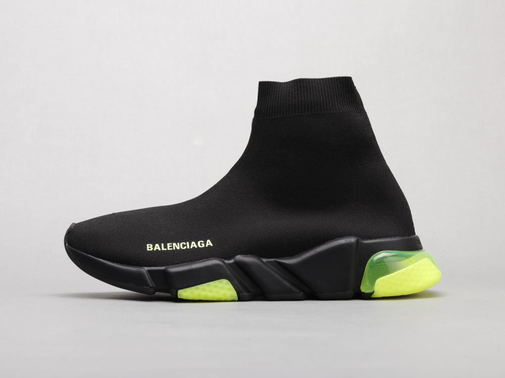 BL - Bla Socks Air Cushion Black Green Sneaker