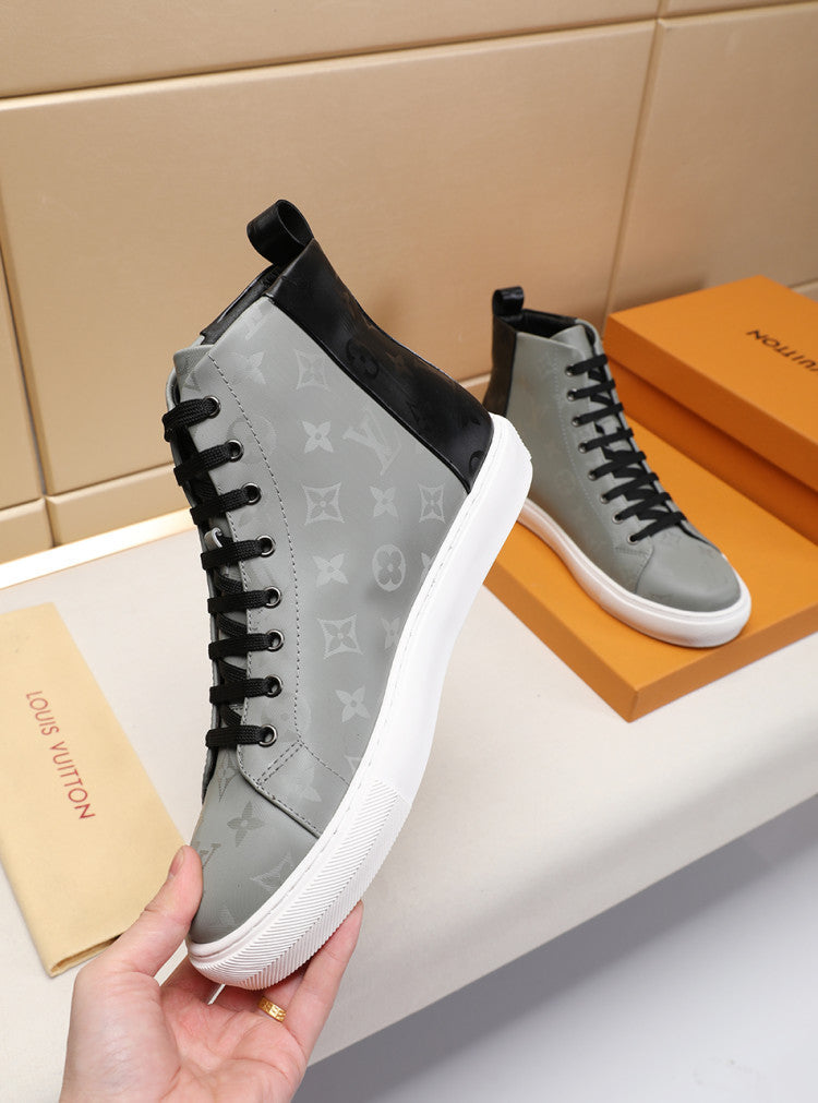 BL - LUV Stellar Trainer Boot Gray Black Sneaker
