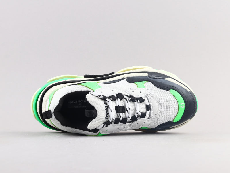 BL - Bla Triple S Black Green Sneaker