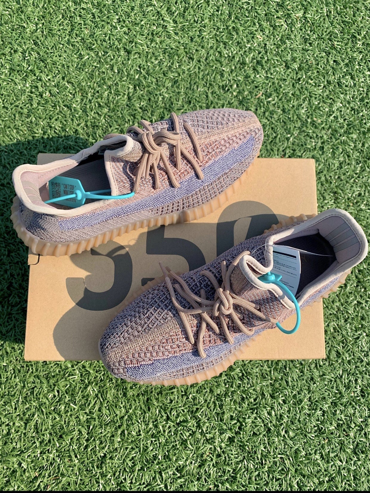 BL - Yzy 380 Blue Brown Sneaker