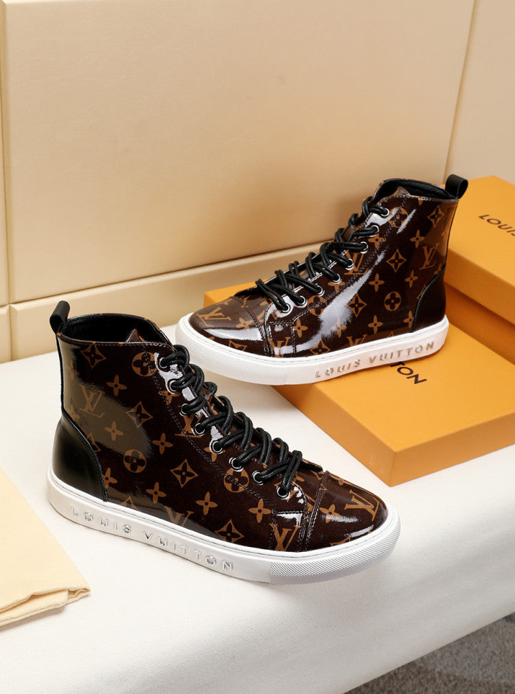 BL - LUV Stellar Trainer Boot Brown Sneaker