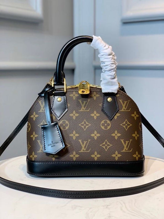 LV Alma BB Monogram Canvas For Women, Shoulder And Crossbody Bags 9.8in/24cm LV M53152