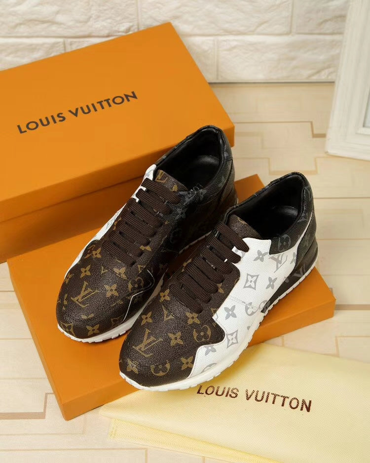 BL - LUV Run Away Brown White Sneaker