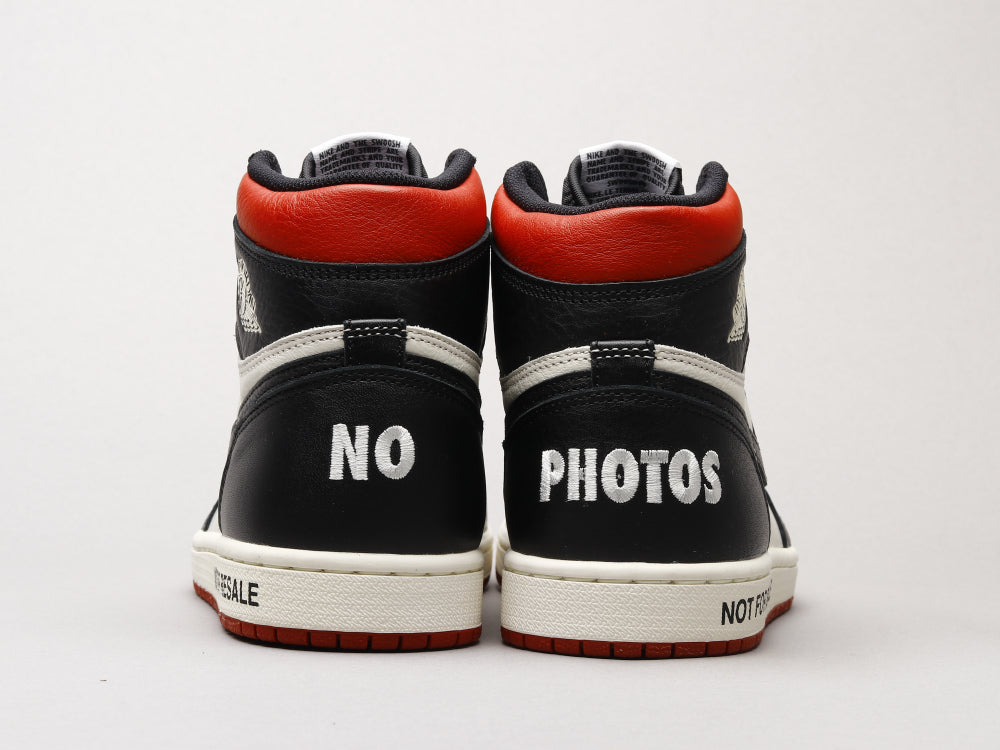 BL - AJ1 No resale of black and red