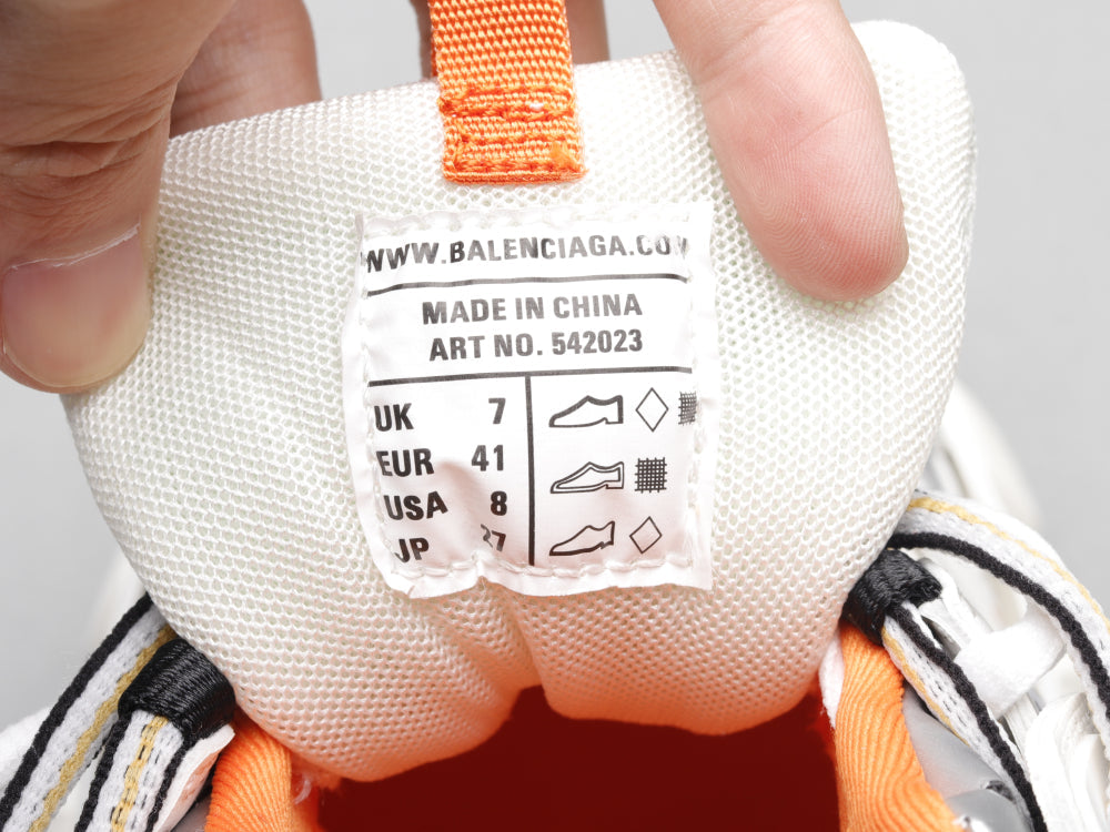 BL - Bla Track Orange White Sneaker