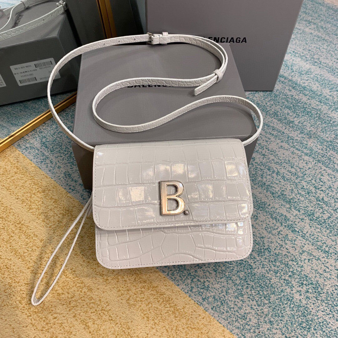 Balen Bolso Bandolera B In White, For Women, Bags 7in/18cm