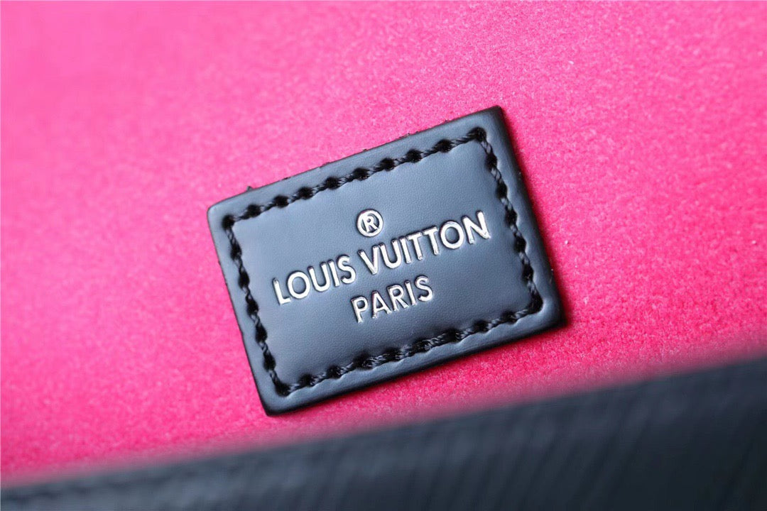 LV Cluny Mini Epi Black For Women, Shoulder And Crossbody Bags 28cm/11in LV