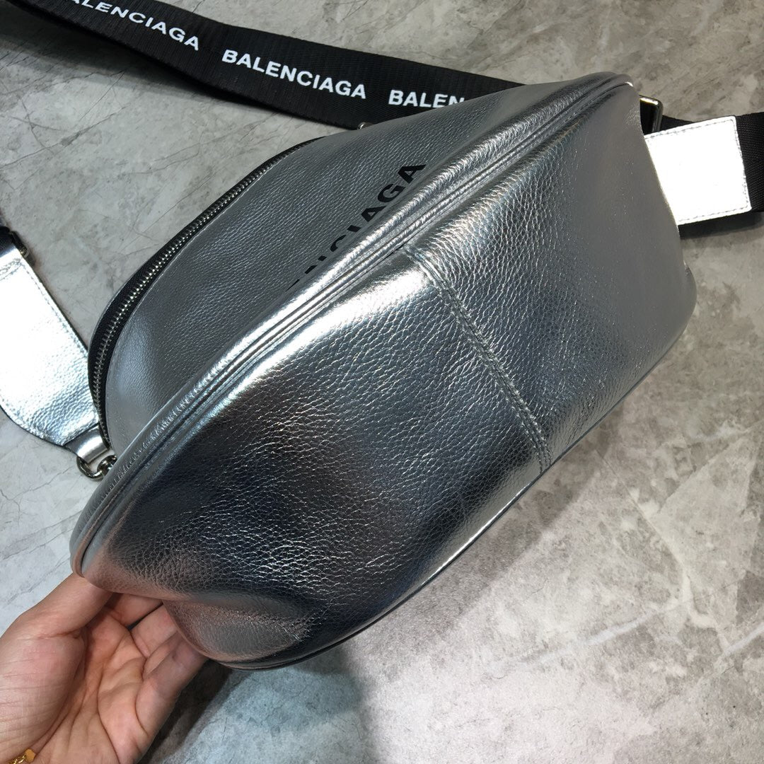Balen Sling Bag In Sliver, For Women, Bags 9.1in/23cm
