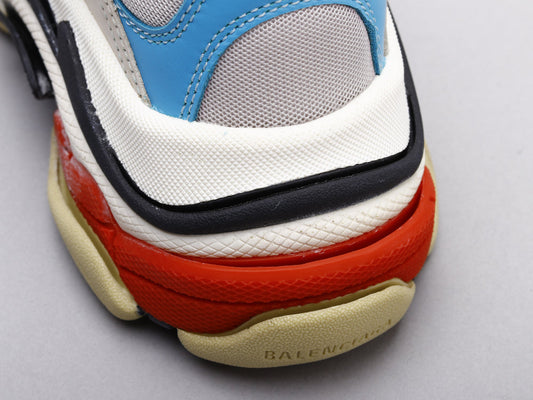 BL - Bla Triple S Gray Blue Sneaker