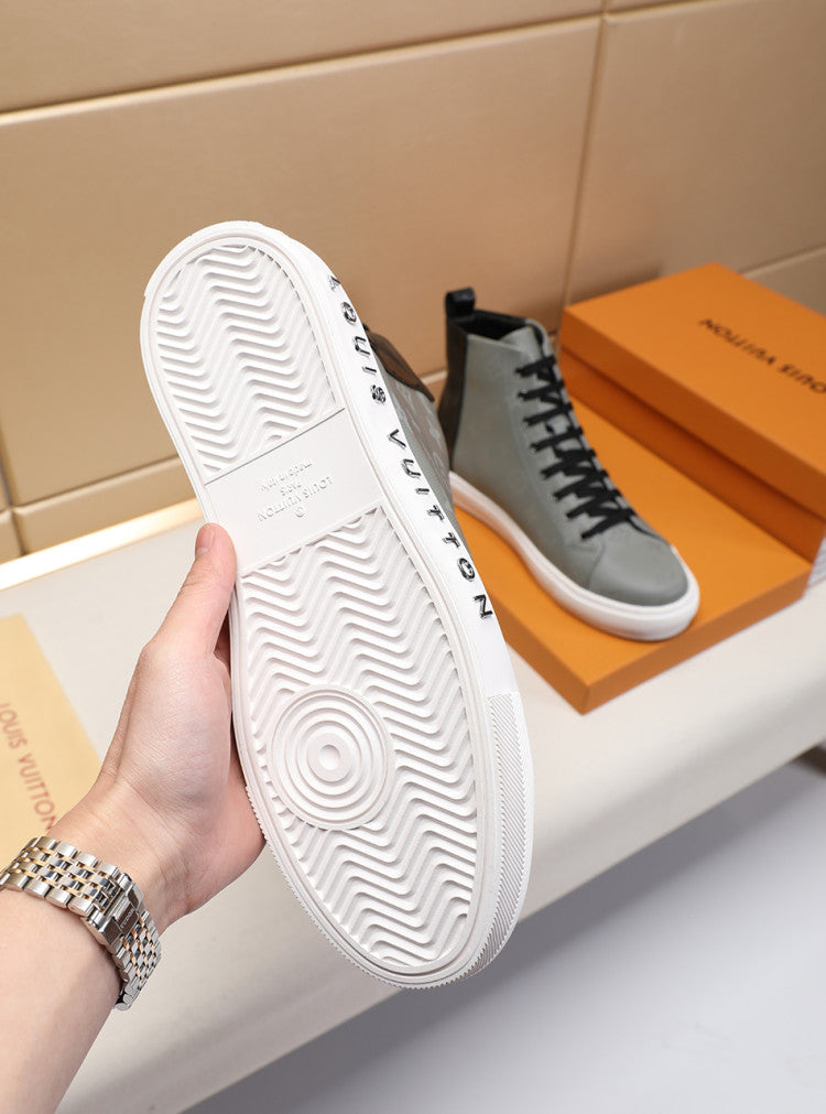 BL - LUV Stellar Trainer Boot Gray Black Sneaker