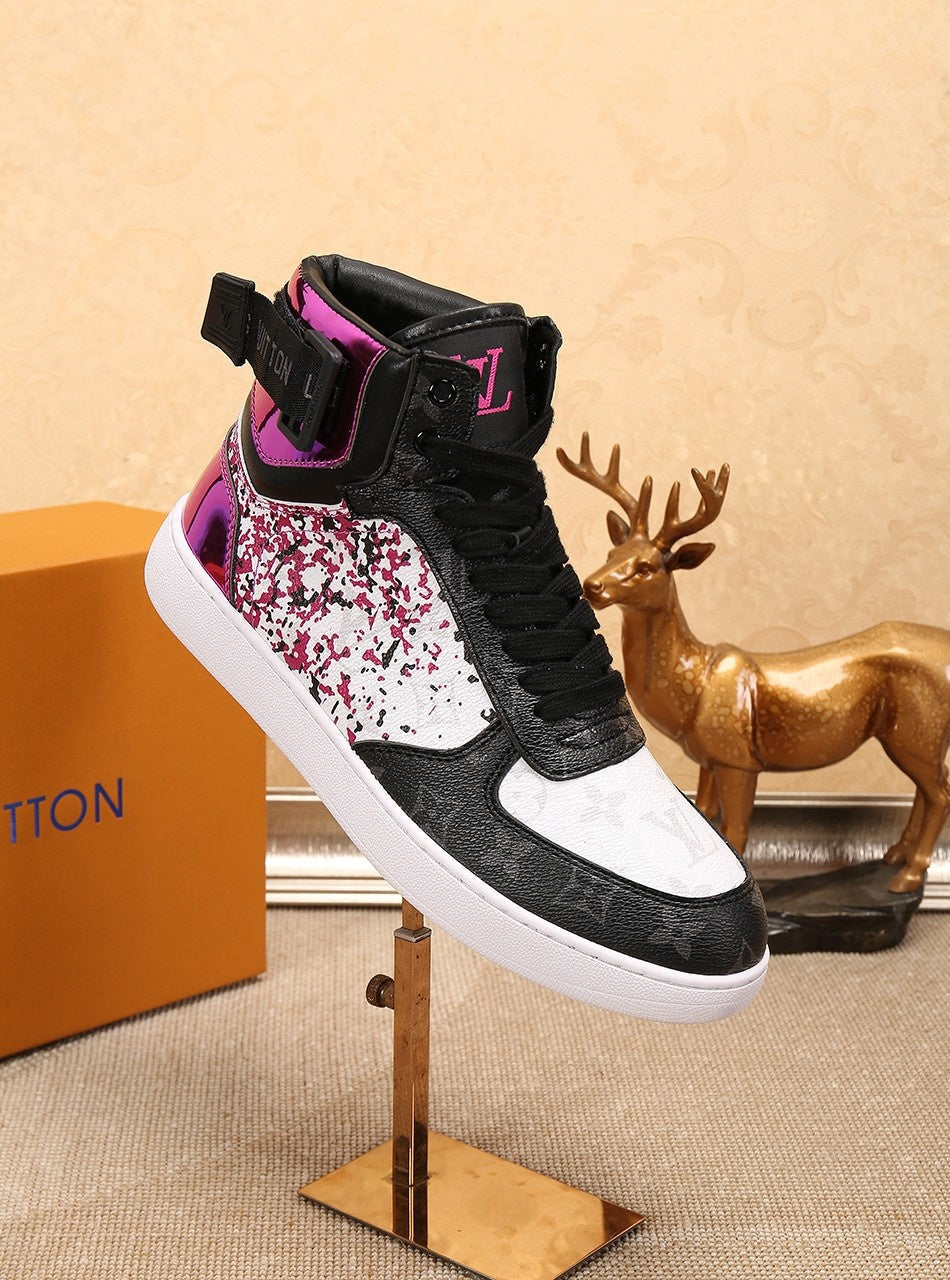 BL - LUV Rivoli High Pink Sneaker