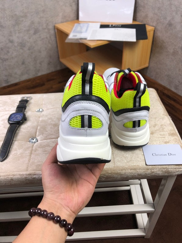 BL - DIR B22 White And Yellow Sneaker