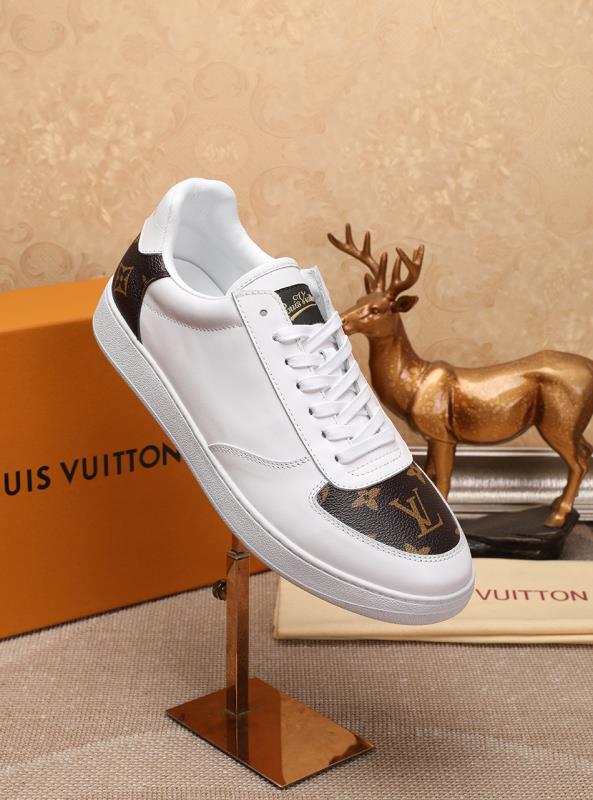 BL - LUV BLnogram Denim Brown and White Sneaker