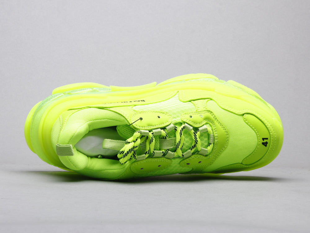 BL - Bla Air Cushion Fluorescent Green Sneaker