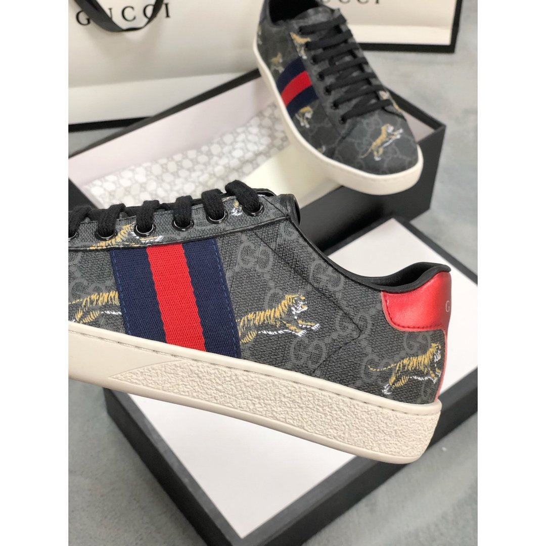 BL-GCI Ace Beige Tiger Sneaker 079