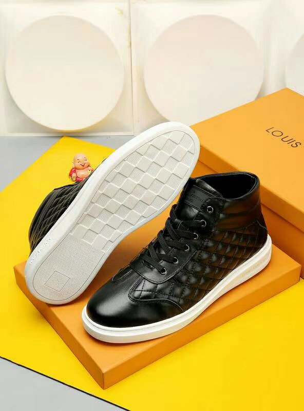 BL - LUV HIgh Top Metal Black Sneaker