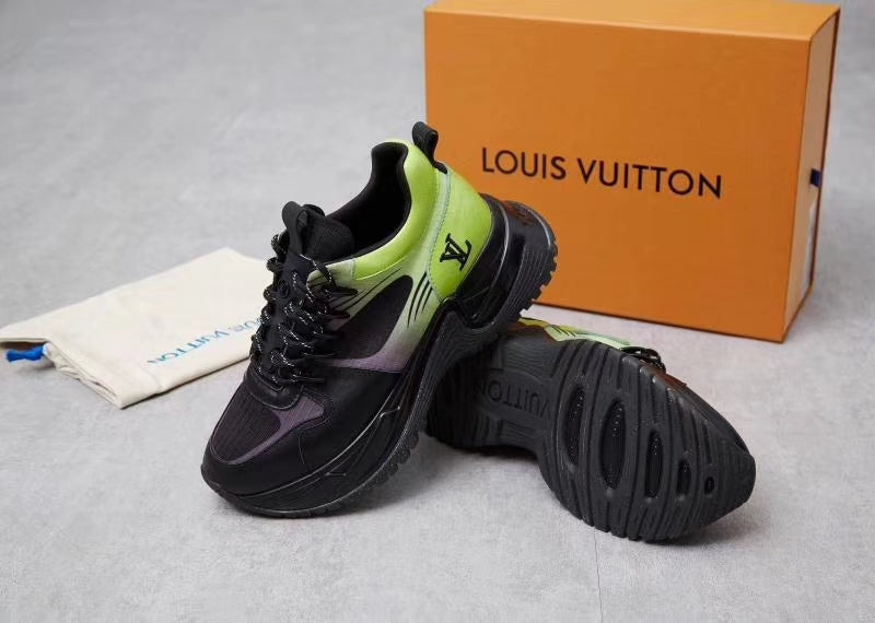 BL - LUV Run Away Green Black Sneaker