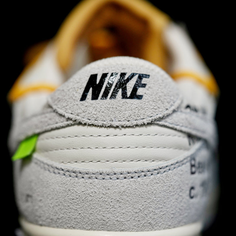 BL - OW x Dunk (NO.39) yellow shoelace brown buckle