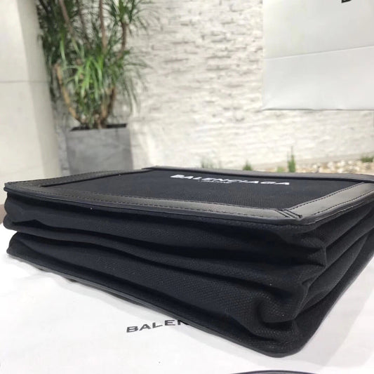 Balen Satin Crossbody Shoulder Bag In Black, For Women, Bags 10.2in/26cm