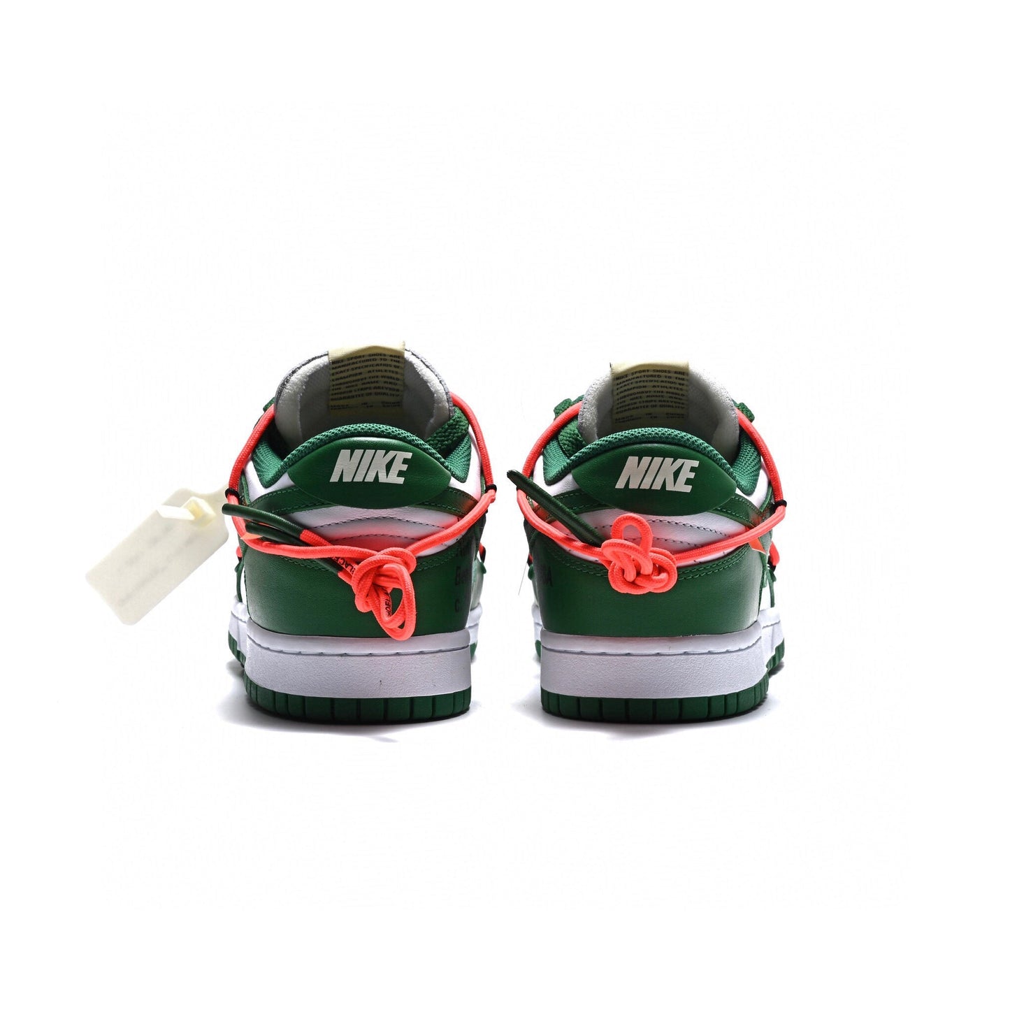 BL - OW x Dunk white and green