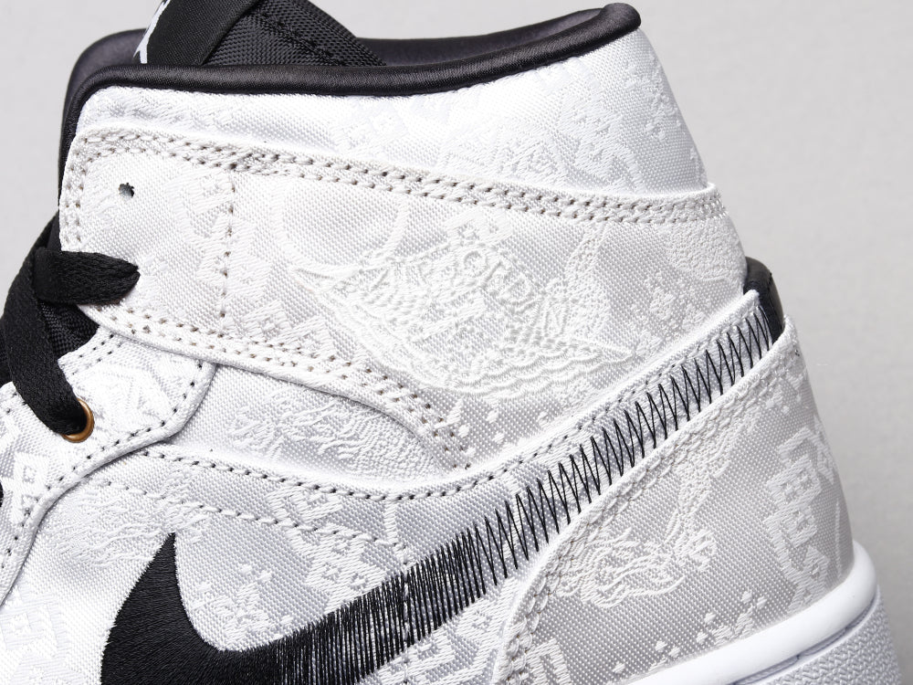BL - AJ1 Edison Chen White Silk