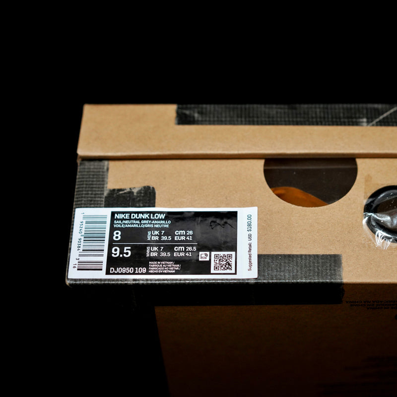 BL - OW x Dunk (NO.39) yellow shoelace brown buckle