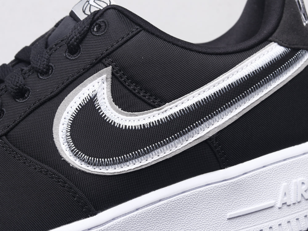 BL - AF1 Reverse Stitch Black & White