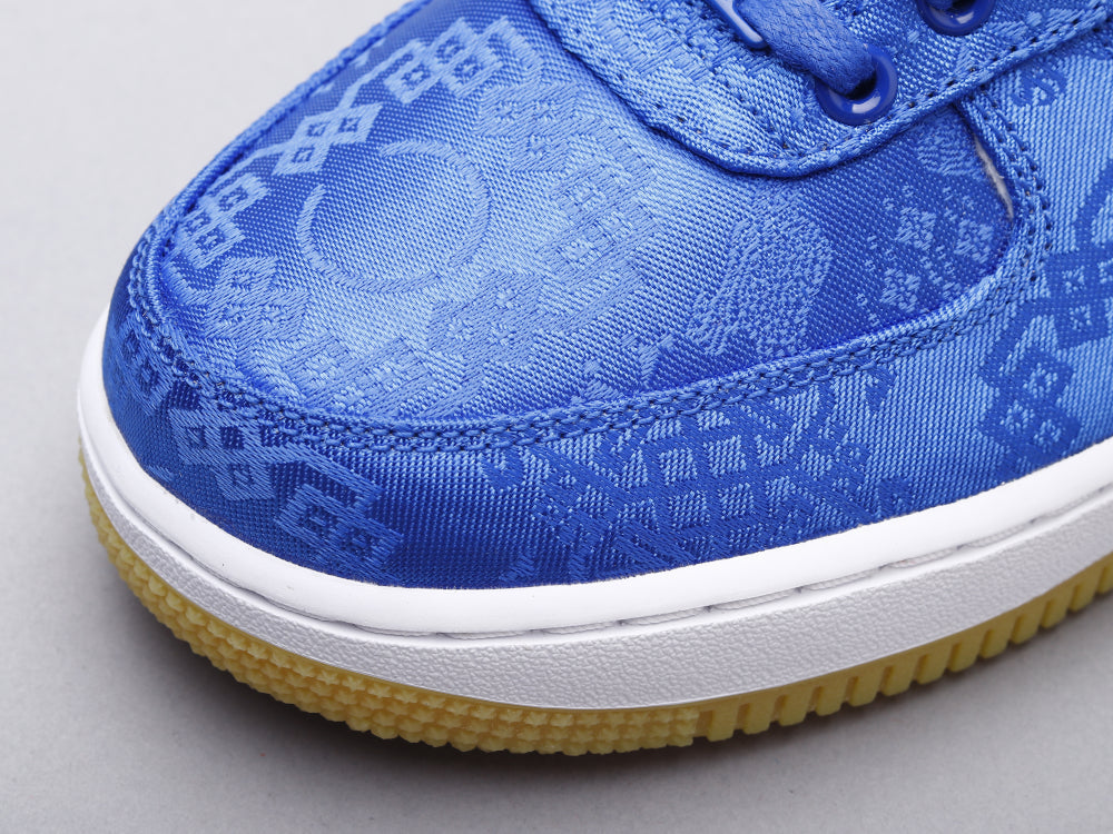 BL - CLOT blue silk