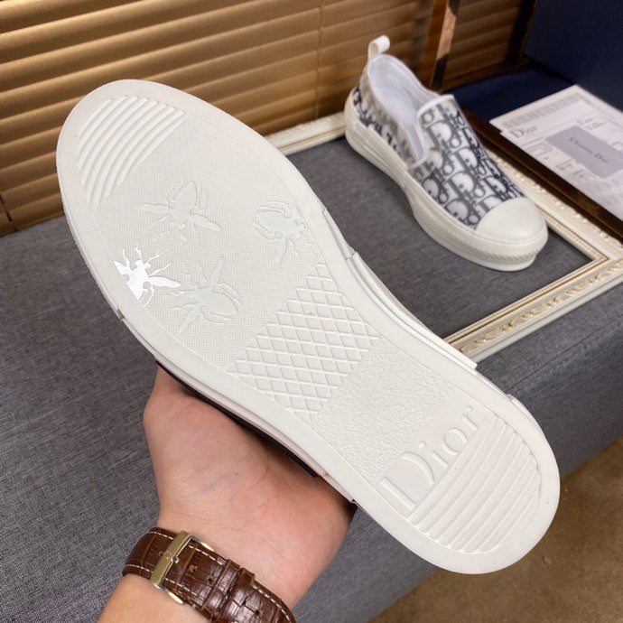 BL - DIR B23 Slip Black And White LOW-TOP SNEAKER
