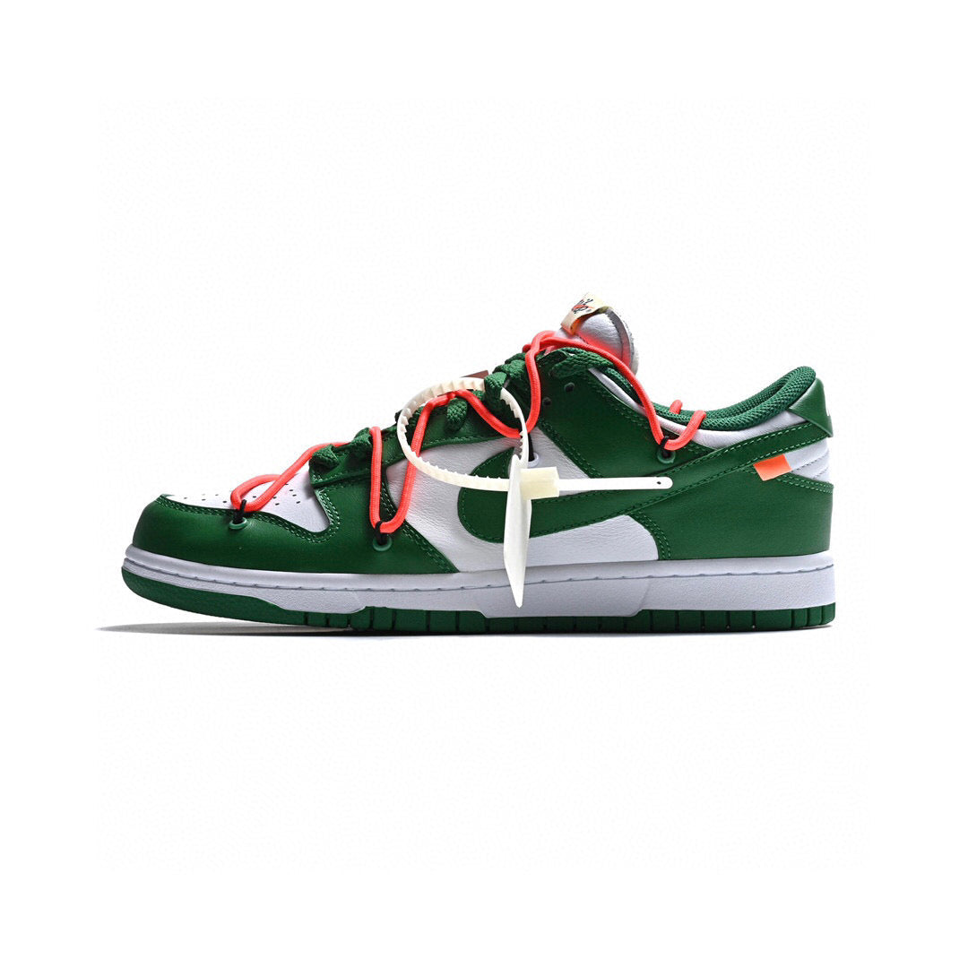BL - OW x Dunk white and green