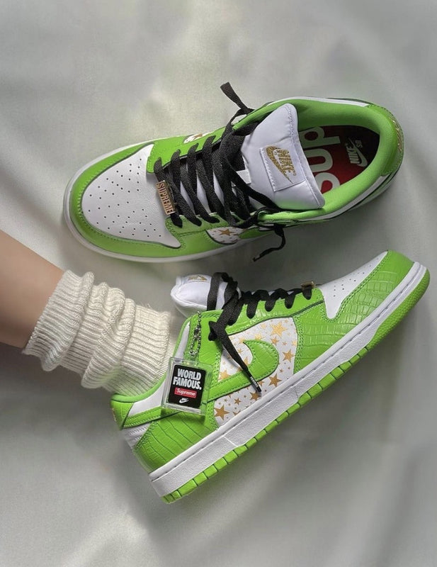 BL - SUP x DUNK White Green Gold