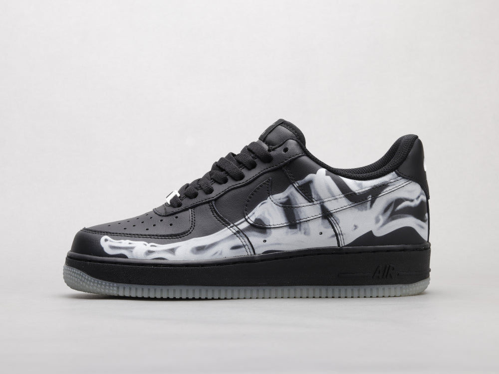 BL - AF1 Skeleton Halloween Black