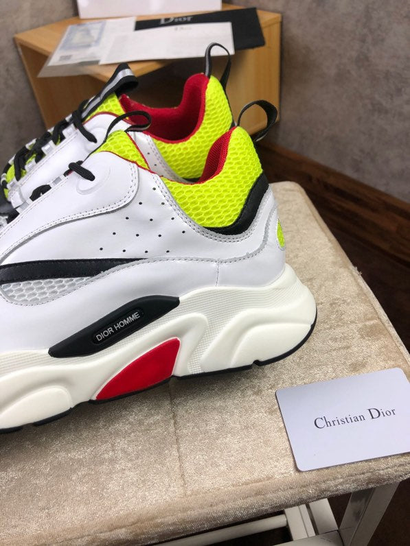 BL - DIR B22 White And Yellow Sneaker