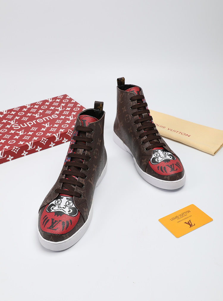 BL - LUV Stellar Trainer Boot Brown Sneaker
